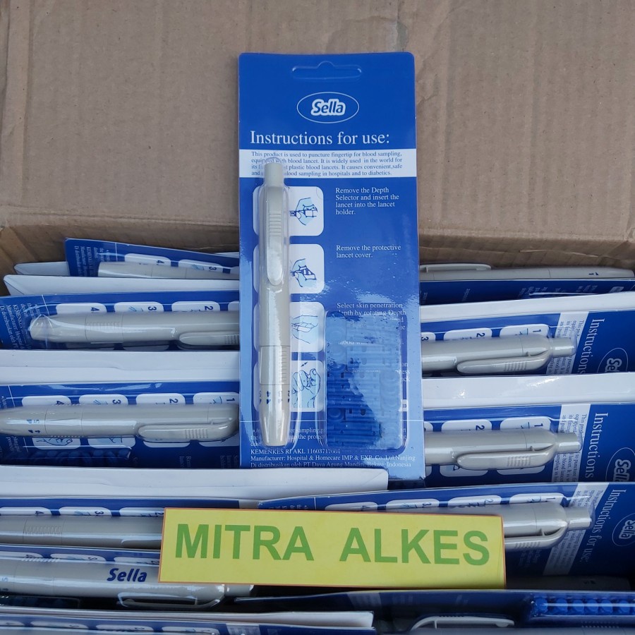 Jual Lancing Device Otomatis. Pen Lancet Otomatis. Lancing Devices. Pen