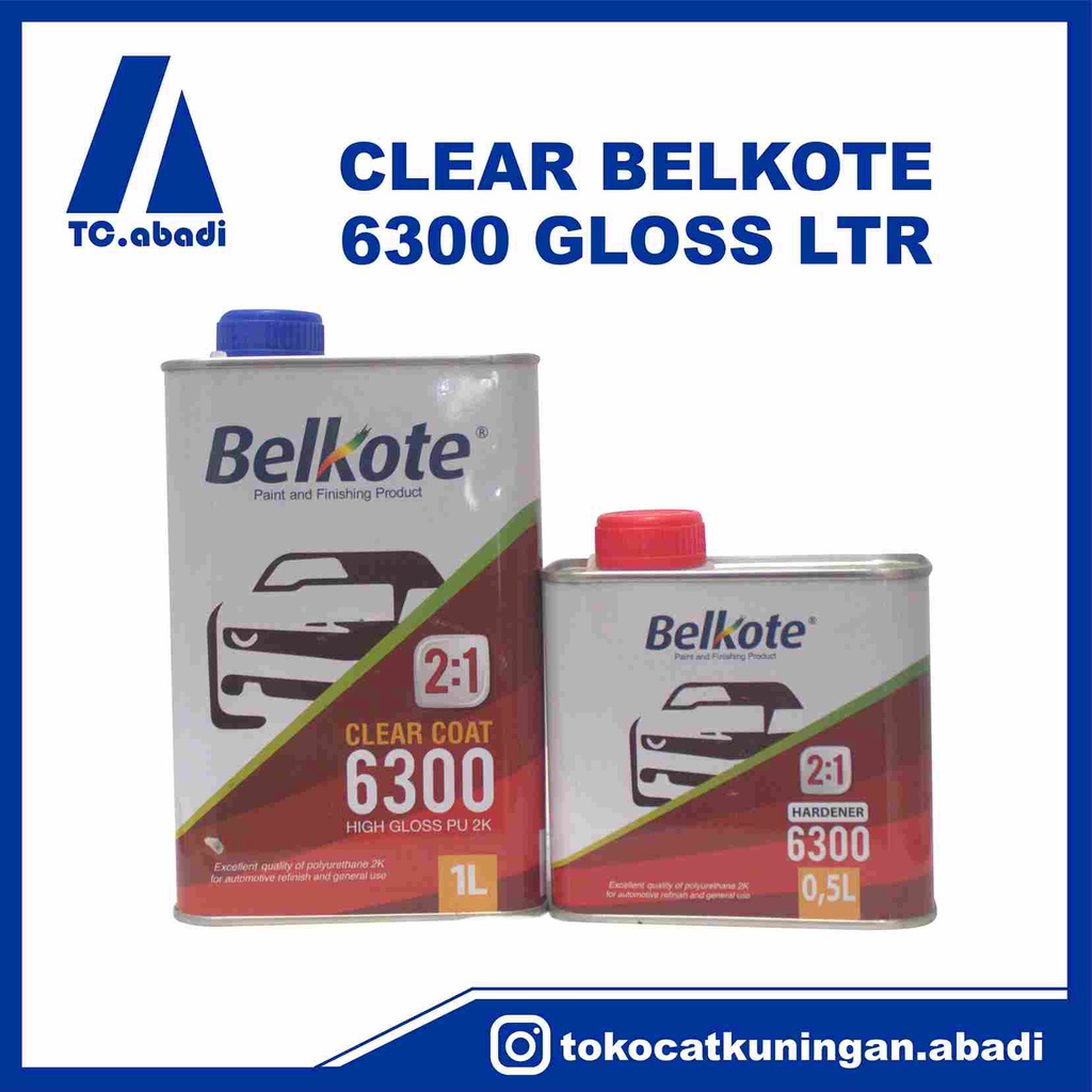Pernis/Clear Belkote 6300 GLOSS - 1 Liter