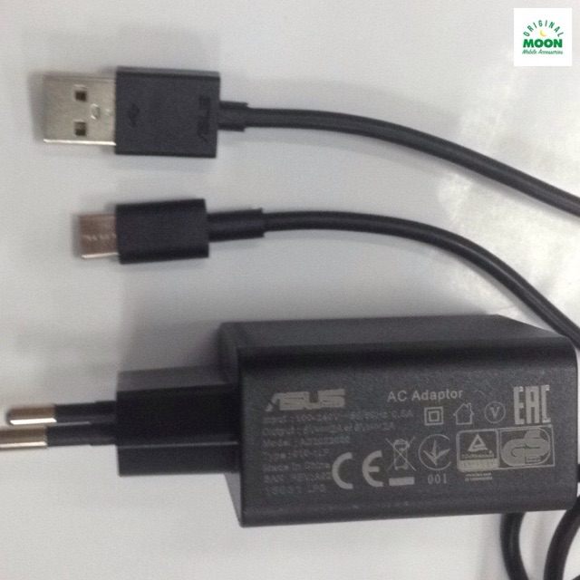 charger asus 2a / 9v tipe c original 100% fast charging