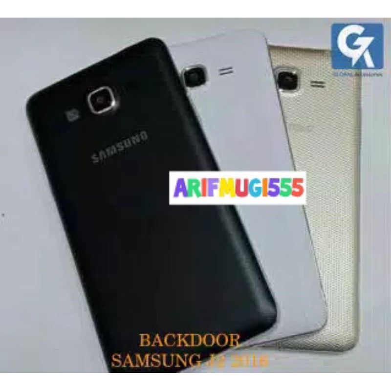 CESING KASING CASING HOUSING TUTUP BELAKANG SAMSUNG GALAXY J210 J2 2016 ORIGINAL