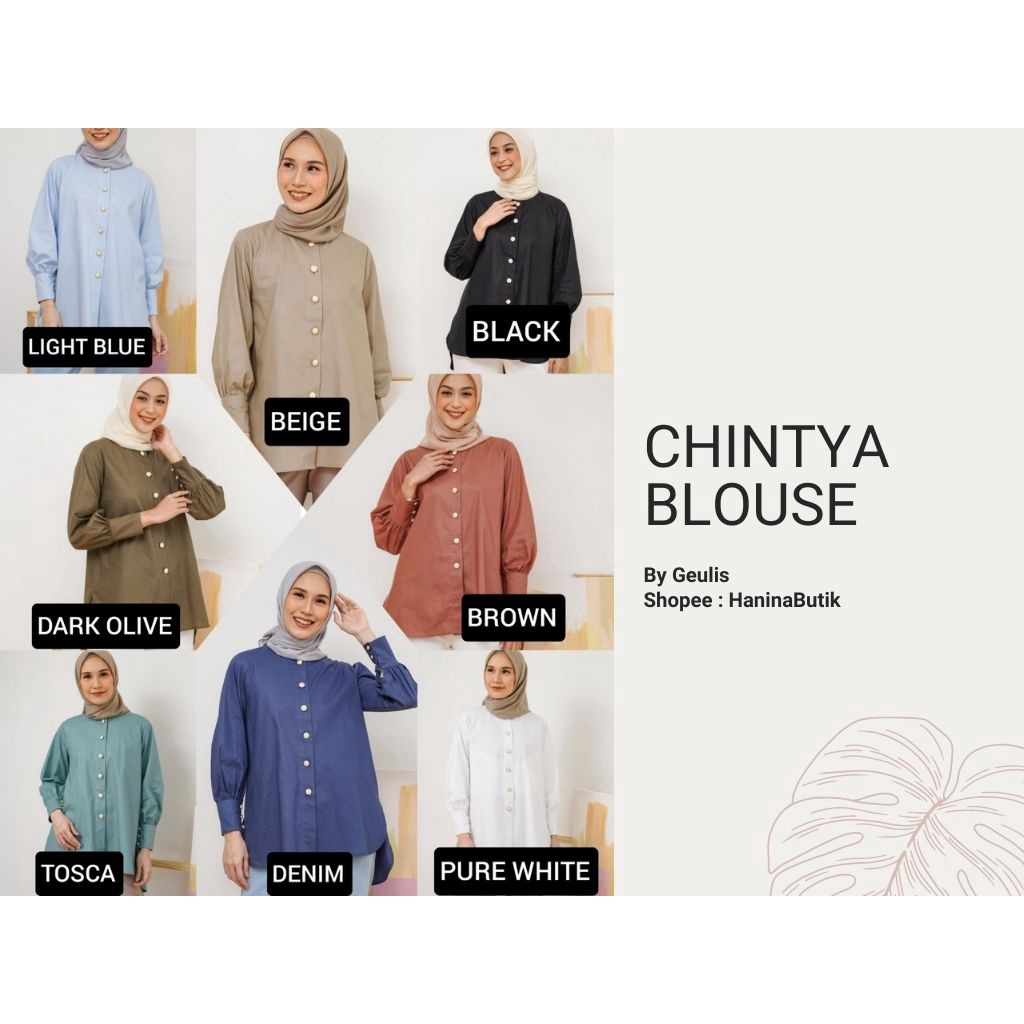 CHINTYA BLOUSE by GEULIS
