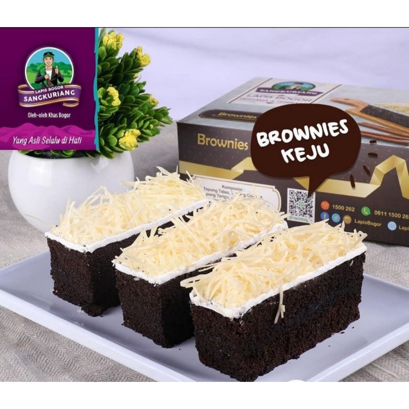 

SANGKURIANG BROWNIES KEJU