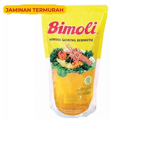 

Minyak Goreng Bimoli 1 Liter Refill Pouch Klasik Dus isi 12pcs READY