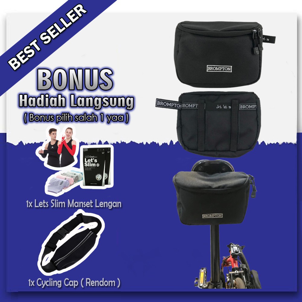 Saddle Bag Tas Bersepeda Pouch Gantung Neolog Bag Olahraga Outdoor