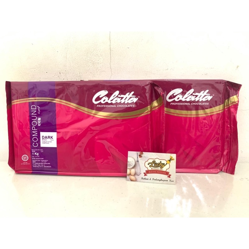 

Cokelat Colatta Compound Dark / Cokelat Batangan