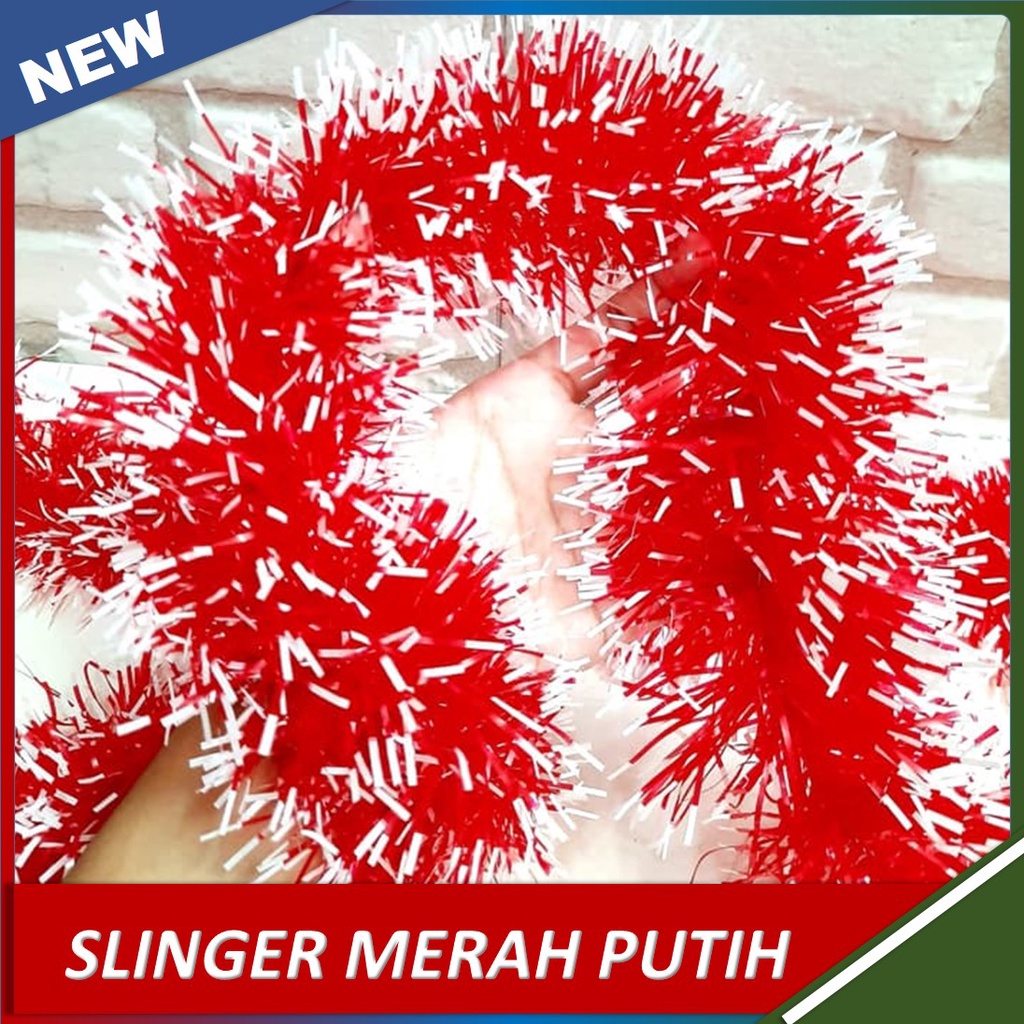 Slinger Merah Putih - Slinger Rumbai - Slinger