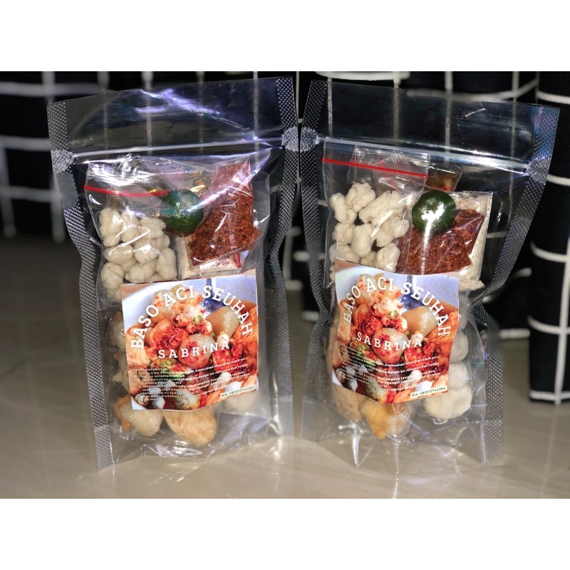 

(READY) BASO ACI SEUHAH INSTAN SABRINA/ ISI GAJIH- TULANG RANGU