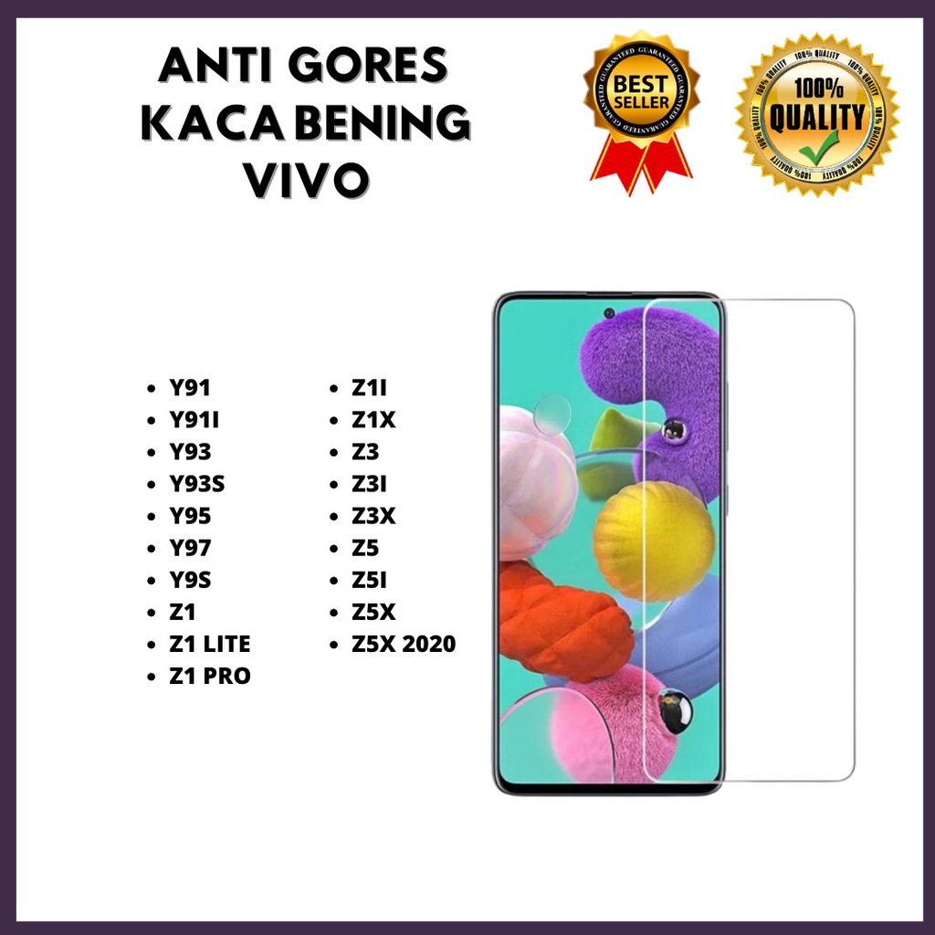 TG BENING -VIVO Y91-Y91I-Y93-Y93S-Y95-Y97-Y9S-Z1-Z1 LITE-Z1 PRO-Z1I-Z1X-Z3-Z3I-Z3X-Z5-Z5I-Z5X-Z5X 2020