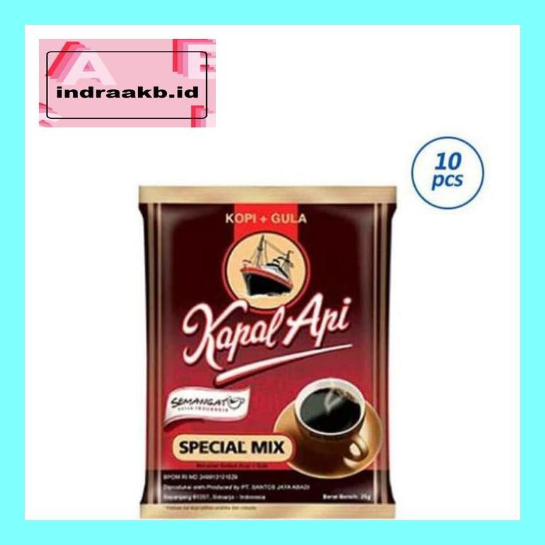 

Kops05X Kapal Api Kopi Spesial Mix 3 In 1 Renceng Isi 10 Sachet Bungkus 25 G Cof05Sc