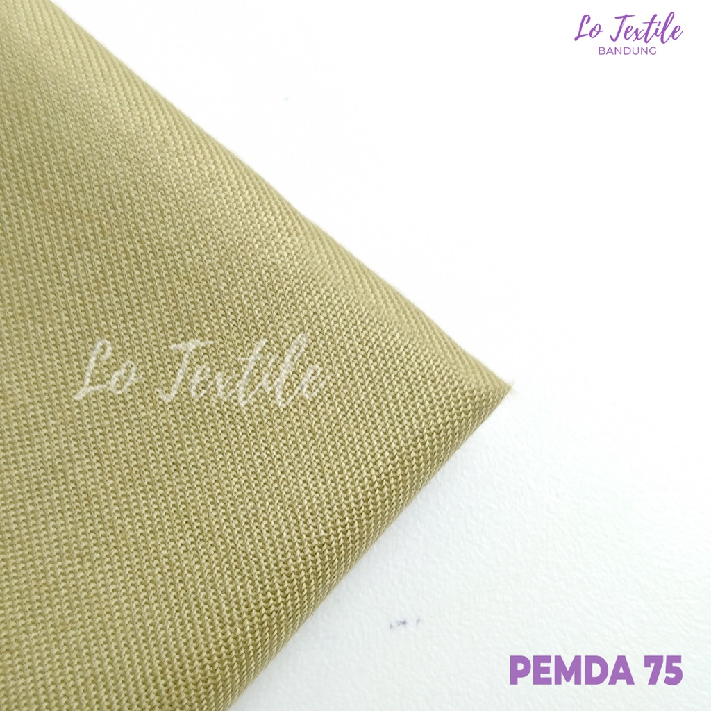 Kain Katun Toyobo Fodu Premium 0.5 Meter (Seri 1) - Bahan Katun Podu Cotton Koko Gamis Meteran-Pemda - 75