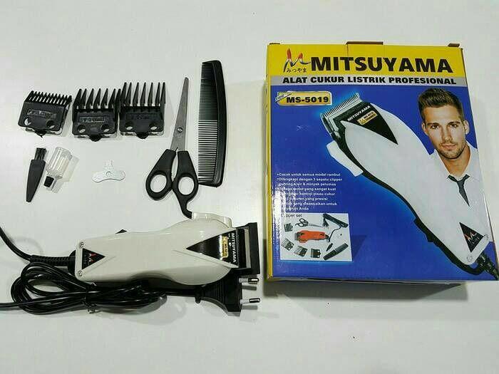 Best Promo... ALAT CUKUR RAMBUT ELEKTRIK MITSUYAMA MS - 5019 / Mesin Cukur