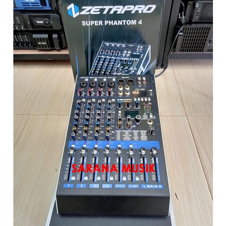 MIXER 4 CH ZETAPRO SUPER PHANTOM 4 PHANTOM4 + KOPER