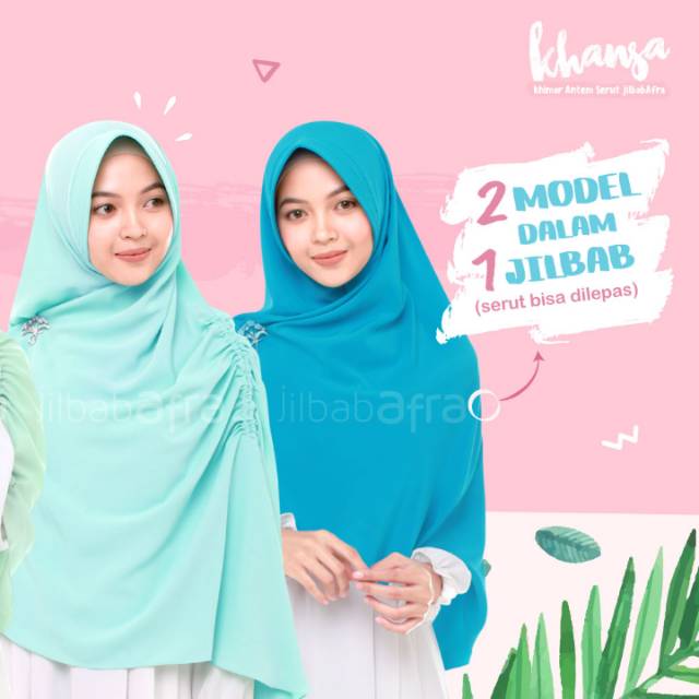 Khansa ( khimar antem serut jilbabAfra)