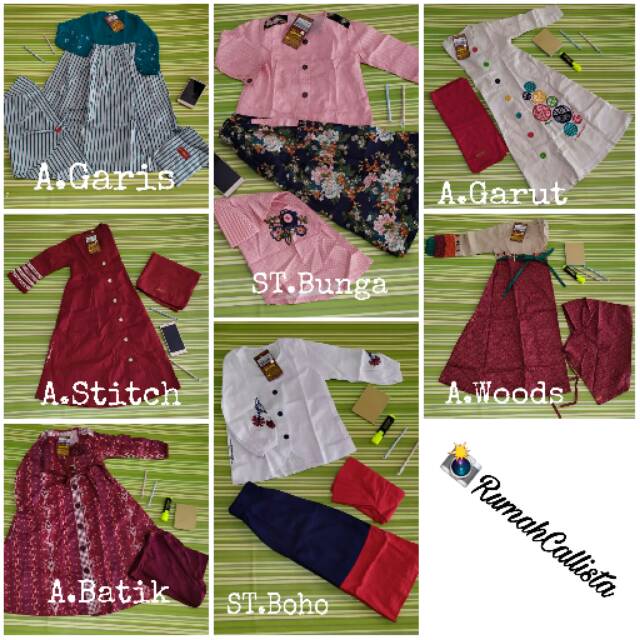 Baju Muslim Anak Dannis Size 3