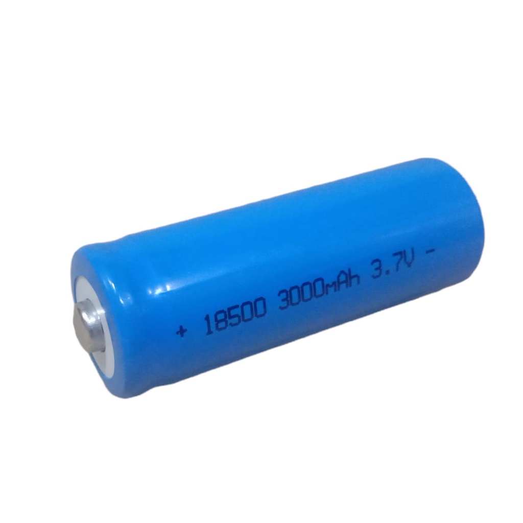 Baterai Charger 18500 Li-ion 3.7v - 3000mAh Ukuran 17mm x 5cm