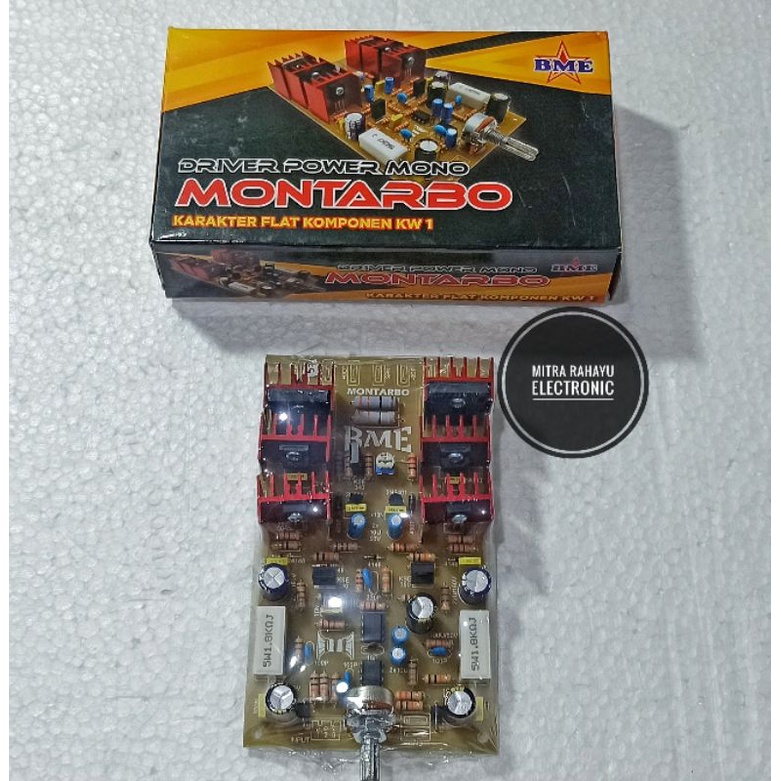 KIT Driver Power Amplifier Montarbo Italy By BME