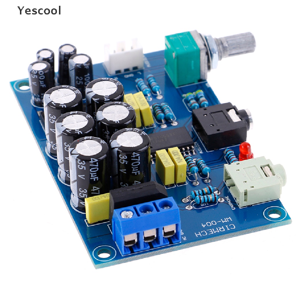 Yescool TPA6120 Board Amplifier Headphone HiFi TPA6120A2 Channel Ganda