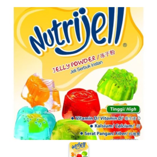 

NUTRIJELL JELLY POWDER MANGGA 15 GR