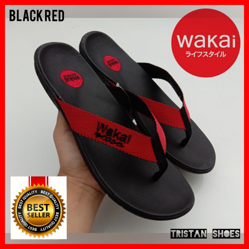 SANDAL JEPIT WAKAI PRIA DAN WANITA CASUAL SENDAL SANTAI OUTDOOR RINGAN TERLARIS SANDAL COUPLE COWOK