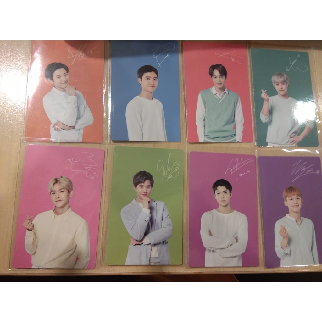 Photocard PC EXO x Nature Republic