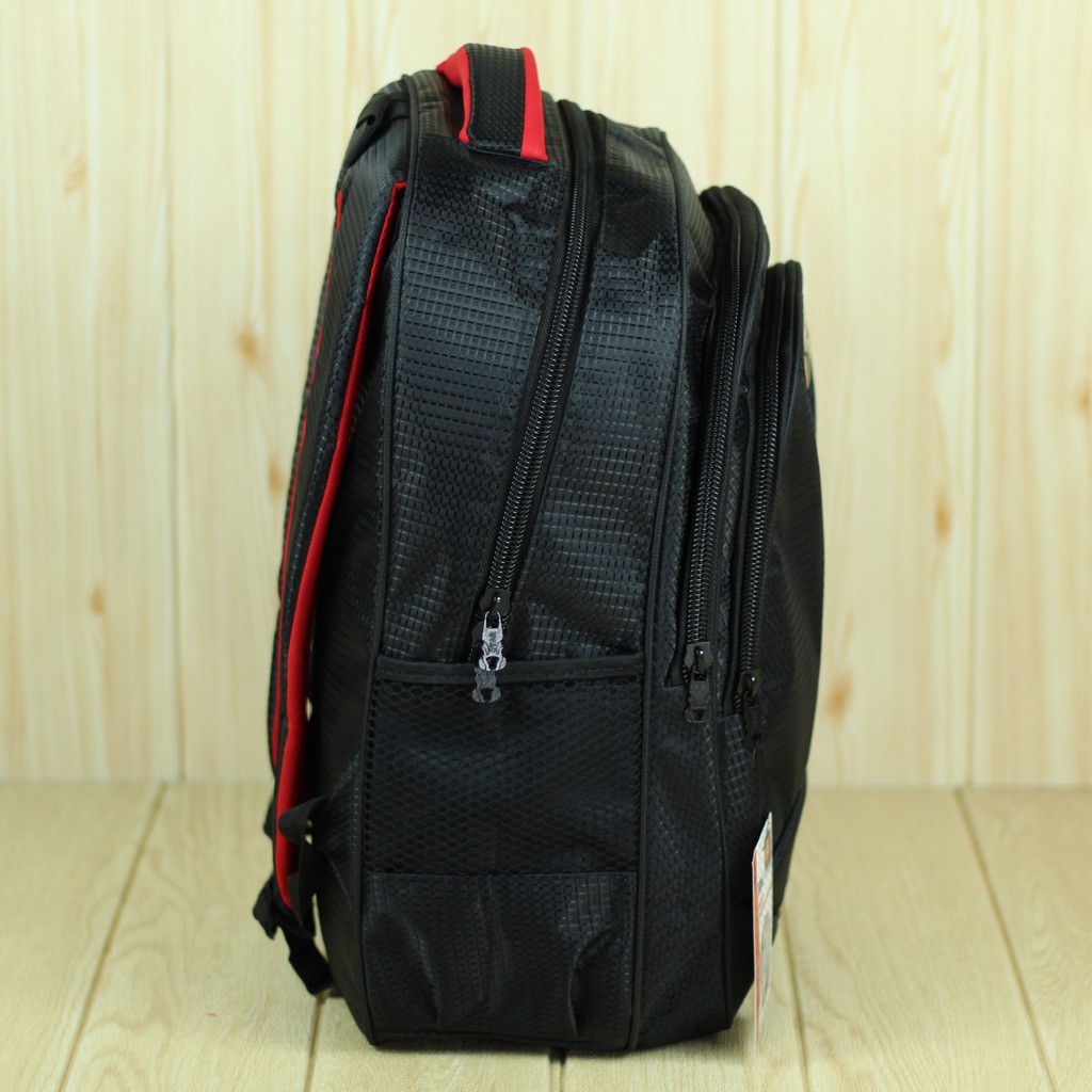 Tas Ransel Alfito Sablon Scotlet Hitam Back Pack Pria Kece Berkualitas