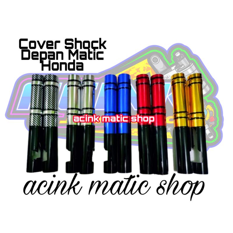 COVER SHOCK DEPAN BEAT SCOOPY VARIO SPACY GENIO HONDA