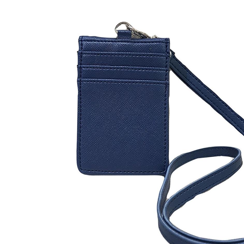 

[PRODUK 7AT] ID Card Holder Magnet Lanyard Magnet Name Tag Kulit Berkualitas PU Leather ID Card LII