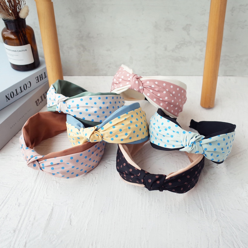 HEADBAND / BANDO POLKADOT - 1801