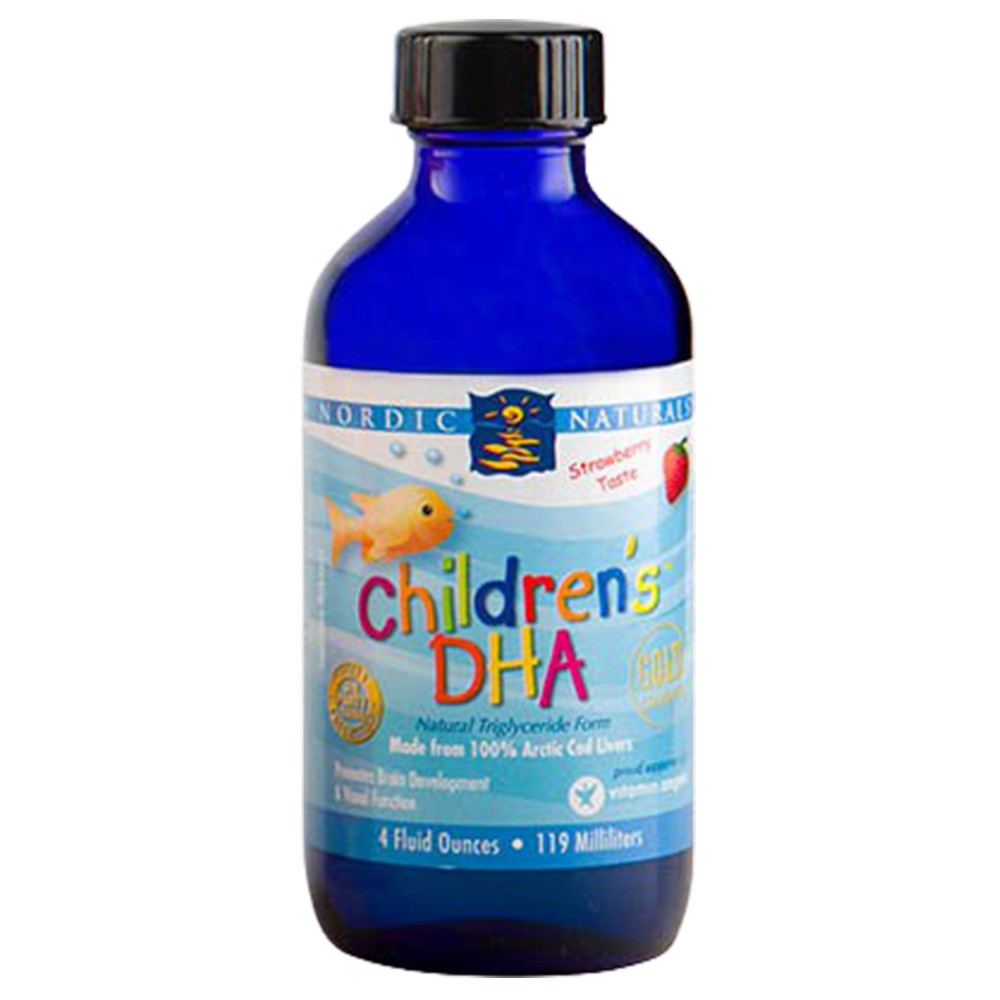 NORDIC NATURALS CHILDREN DHA VITAMIN OTAK SARAF IMUNITAS DAYA TAHAN TUBUH ANAK STRAWBERRY - 119 ML