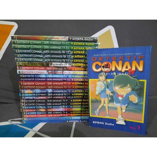 Jual Buku Komik Detektif Conan Detective Conan Seri Animasi TV Full ...