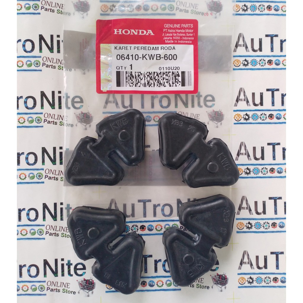 Karet Damper Belakang Rear Wheel Set 06410-KWB-600 Ori Absolute Revo Blade 110 Supra X Super Cub Mon