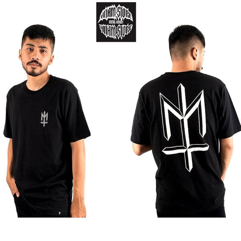 KAOS BAJU DISTRO MATERNAL DISASTER LOGO BESAR MATERNAL - HITAM STORE