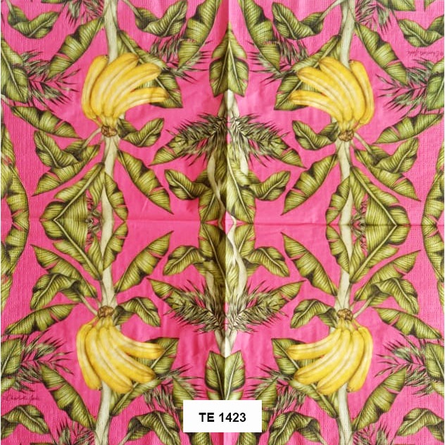 Tisu Napkin Kerajinan Decoupage Eropa 33X33 CM TE 1423 TTS