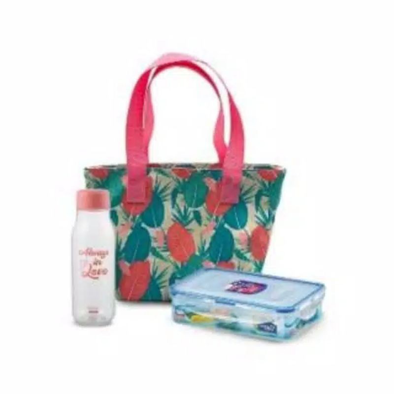 Lunch Box Set Exclusive Tote Bag Lock n Lock