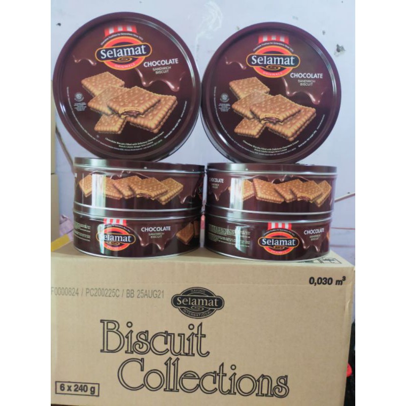 Biskuit Selamat Original Kaleng 240gr