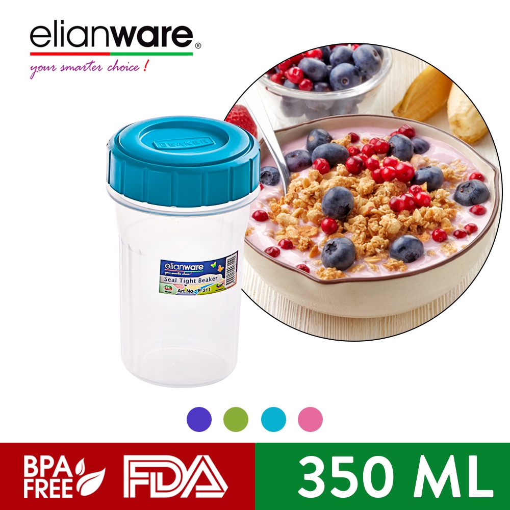 Elianware Shaker Blender Container (350ml) , BPA Free E-311