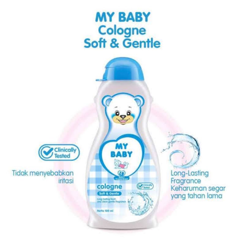 My Baby Cologne 100ml - Mybaby Parfum Bayi - Pengharum &amp; Pewangi Baby