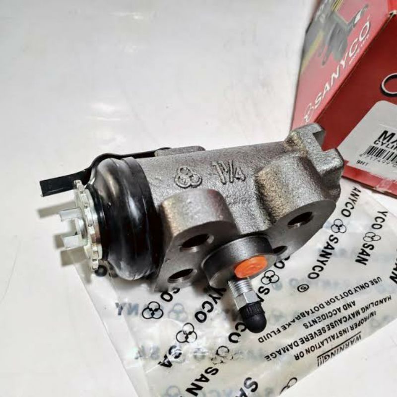 Wheel Cylinder Blok Rem Belakang Canter PS125 PS136 HDX Merk Sanyco (Harga Per 1Set)