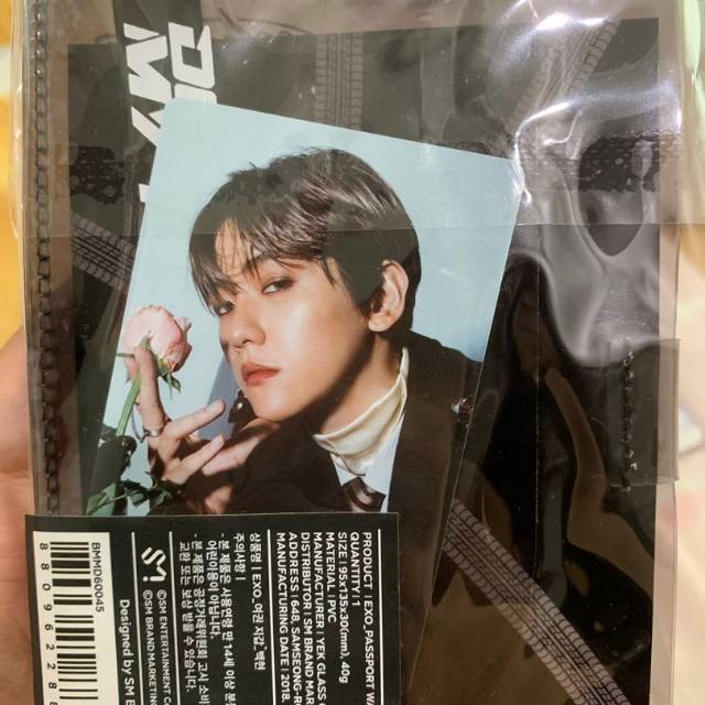 Passport Wallet EXO Baekhyun