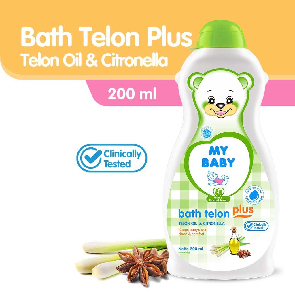 MY BABY MILK BATH / BATH TELON PLUS 200ML