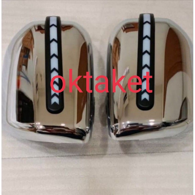 cover spion Grand innova 2012 2013 2015 running sein chrome