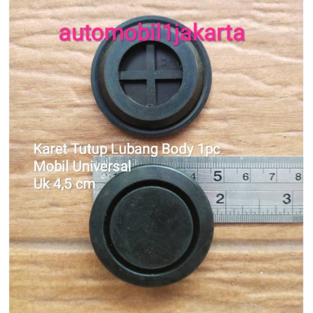 Karet Tutup Lubang Body Mobil Universal Uk 4,5 cm 1buah