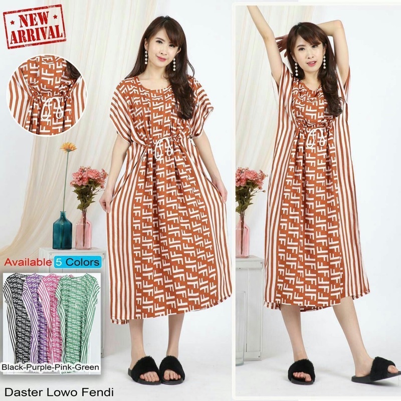 Daster Lowo Jumbo Catur Kekinian Bumil Busui Murah Adem Best Seller-LW AFENDI
