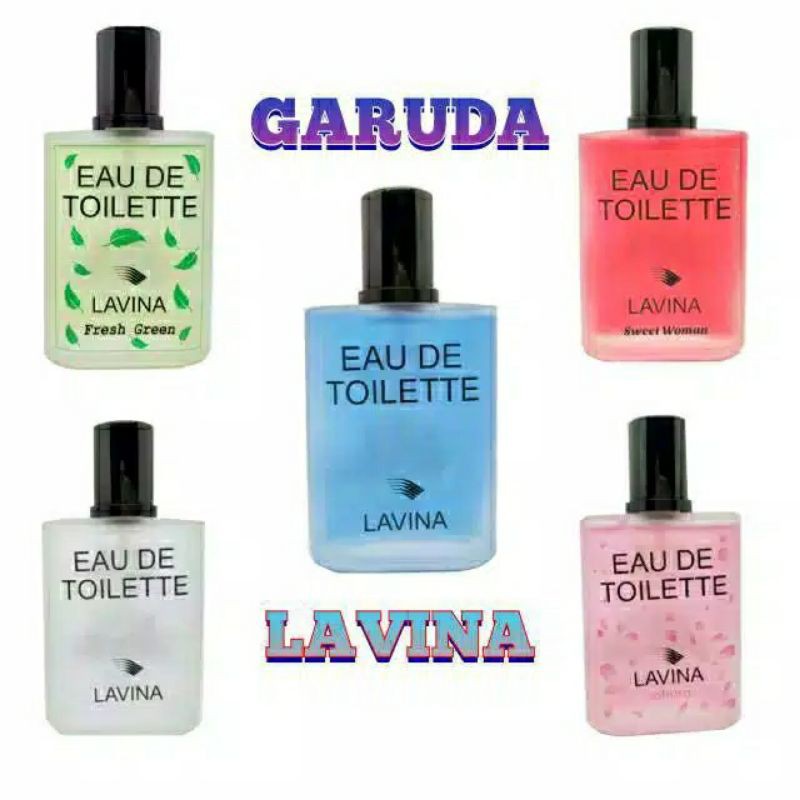 PARFUM GARUDA LAVINA GARUDA INDONESIA EDT 5 VARIAN PARFUM WANITA TAHAN LAMA PARFUM PRAMUGARI 30 ML BOX