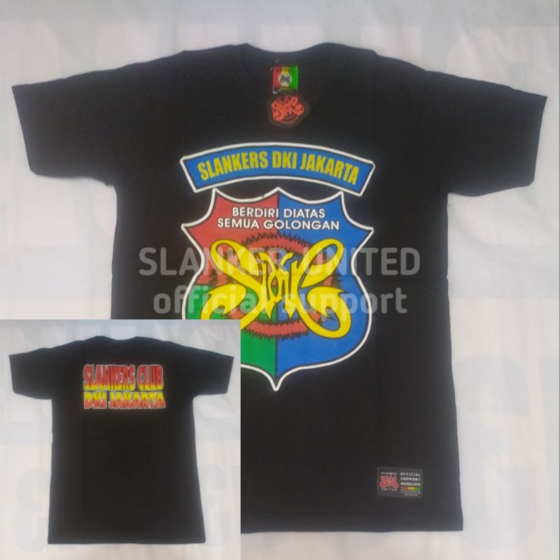 KAOS SLANKERS KARAWANG ORIGINAL DISTRO POTLOT -  PAKAIAN PRIA -  100% ORIGINAL SLANKER UNITED -  MUS