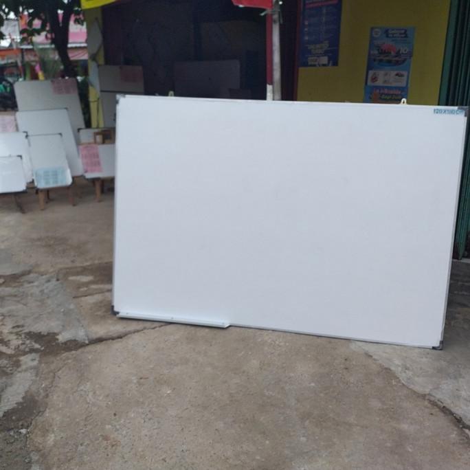 

papan tulis whiteboard gantung ukuran costum 100x150cm