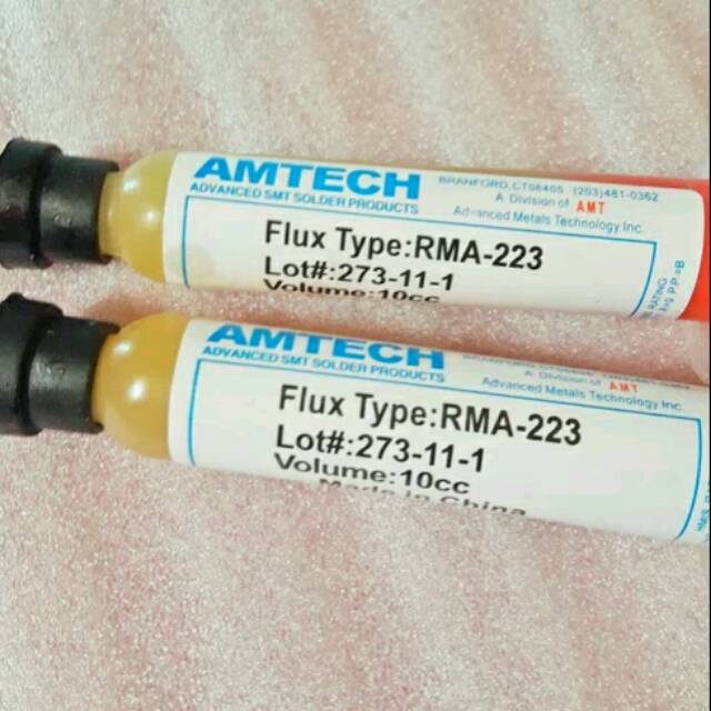 FLUX AMTECH RMA 223 FLUX AMTECH FLUKS AMTECH PASTA SOLDER