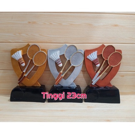 PIALA BADMINTON BAHAN FIBER SATUAN