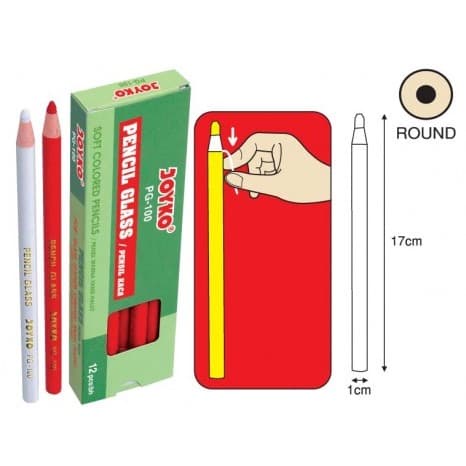 

WARNAPENSIL- PENSIL GLASS JOYKO / PENSIL KACA PG-100 - BIRU -PENSIL WARNA