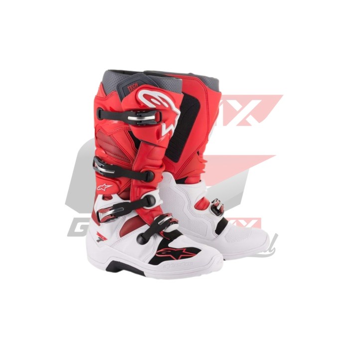 SEPATU ANAK ALPINESTARS TECH 7S - RED WHITE